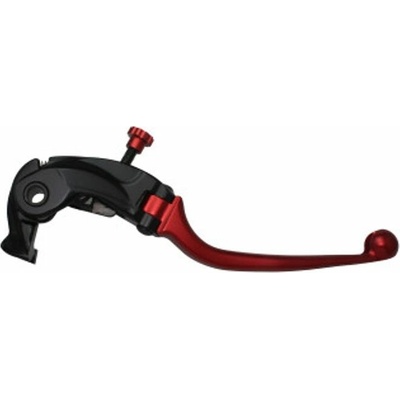 ACCOSSATO Adjustable folding lever ACCOSSATO LV020 in aluminium for Nissin radial brake master cylinder červené