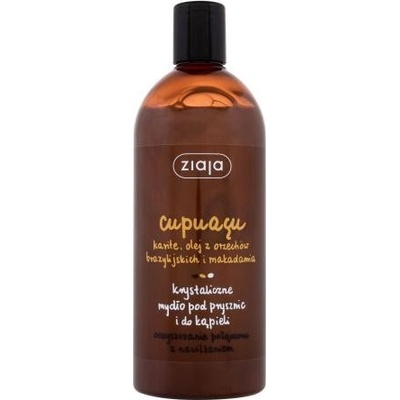 Ziaja Cupuacu kryštalické sprchovacie a kúpeľové mydlo pre ženy 500 ml