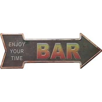 Ceduľa Enjoy Your Time Bar