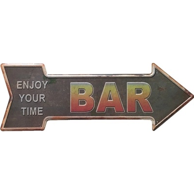 Ceduľa Enjoy Your Time Bar