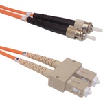Conneu SC-ST дуплексна пач корда, мултимод OM2, 3мм. , оранжева, Conneu (1.5 м) (CNFJ-SCSTOM2DOR3mm-1.5)