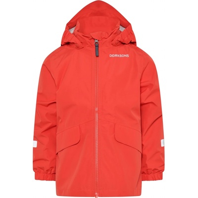 Didriksons Детско водоустойчиво яке Didriksons Kid's Norma Jacket 3 Waterproof jacket - Paprika - размер 120 (703-4437-1415)