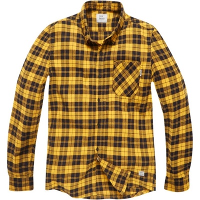 Vintage Industries Riley Flannel žlutá