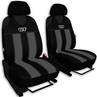 Autopoťah Pok-Ter Autotričko GT Alcantara šedé