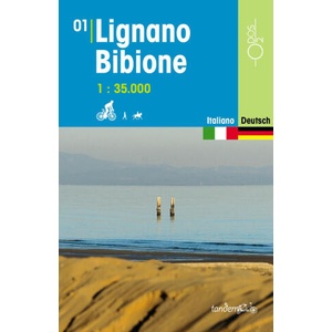 Lignano, Bibione 1: 35.000 | Chiara Gaetani, Marco Vertovec (ISBN: 9788896303924)