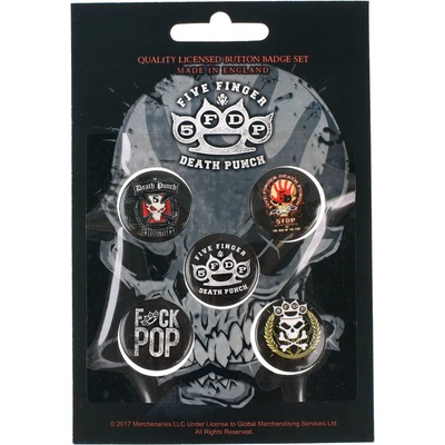 RAZAMATAZ Значки с щифтове Five Finger Death Punch - RAZAMATAZ - BB020
