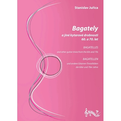 Bagately a iné gitarové drobnosti 60. a 70. rokov skladby pre gitaru