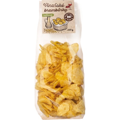 Vinařské brambůrky hořčicové 100 g