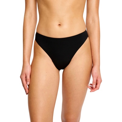 Modibodi Менструални бански костюм Modibodi Hi-Leg Cheeky Bottom Super Black долна част Modibodi | Cheren | ЖЕНИ | M
