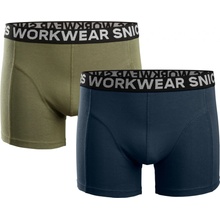 Snickers Workwear khaki/modré dvojbalenie