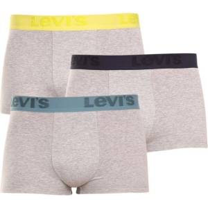 Levi's Набор от три - мъжки боксерки Levis сиви Levi's® | Siv | МЪЖЕ | M