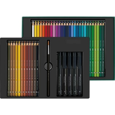 Faber Castell 217554 Albrecht Dürer & Pitt Artist Pen 40 barev 46 ks sada