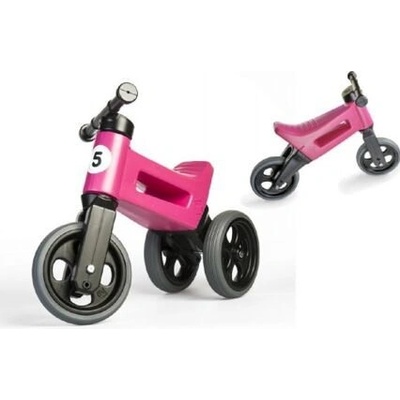 TEDDIES Funny Wheels NEW SPORT 2v1 ružové
