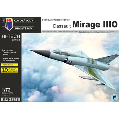 Mirage Kovozávody Prostějov Dassault IIIO HI-TECH Limited 1:72