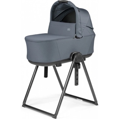 Peg Perego Сгъваем кош за новородено със стойка Peg-Perego - Culla Flex, Nordic Blue (20387)