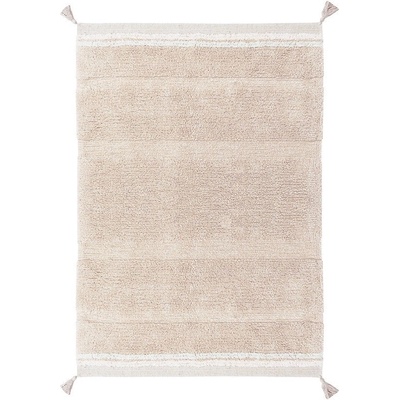 Lorena Canals Светлорозов ръчно изработен памучен килим подходящ за пране 120x160 cm Bloom Rose - Lorena Canals (C-BLOOM-ROS-S)