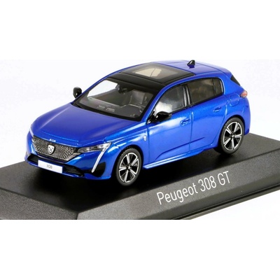 NOREV Peugeot 308 GT 2021 modrá 1:43