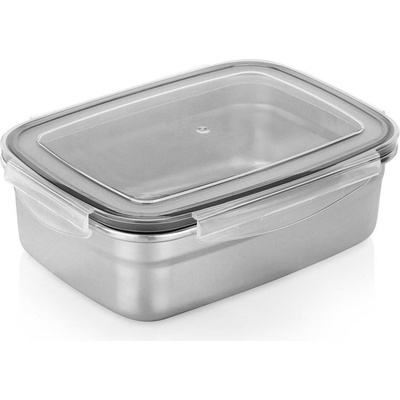 Excellent Houseware Nerezová nádoba s plastovýmviečkom 1250 ml 1,25 l