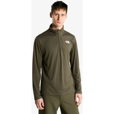 The North Face 24/7 1/4 Zip Tee new taupe green