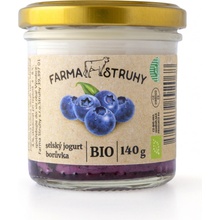 Farma Struhy BIO Jogurt selský borůvka 140 g