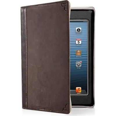 Twelve South BookBook - луксозен кожен калъф за iPad mini, iPad mini 2, iPad mini 3 (кафяв)