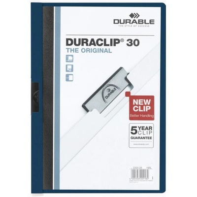 Durable Obal s klipom DURACLIP Original 30 polnočná modrá