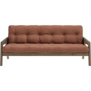 Karup Design Оранжев разтегателен диван 204 cm Grab - Karup Design (132106759)