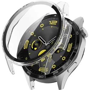 Techsuit Протектор за Huawei Watch GT 4 (46mm) + Протектор - Defense360 Pro - Clear