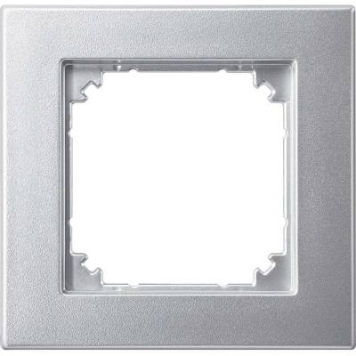Merten rámček kryt System M hliník 486160
