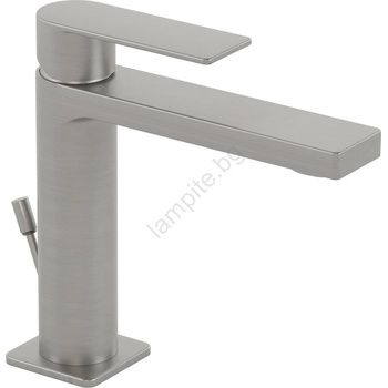 PAFFONI - Смесител за умивалник + изпускател TANGO неръждаема стомана (PF0078)