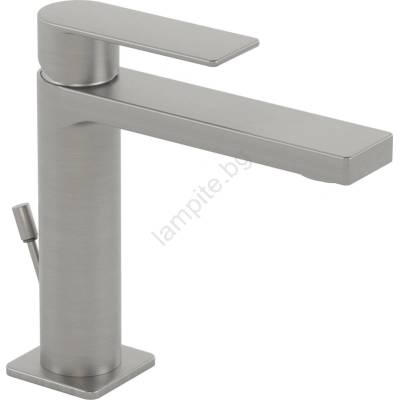 PAFFONI - Смесител за умивалник + изпускател TANGO неръждаема стомана (PF0078)