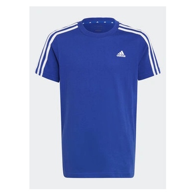 Adidas Тишърт Essentials 3-Stripes Cotton T-Shirt IC0604 Син Regular Fit (Essentials 3-Stripes Cotton T-Shirt IC0604)