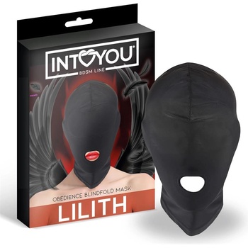 Image 1 of Intoyou bdsm line Intoyou lilith Инкогнито маска с отвор за устата черна