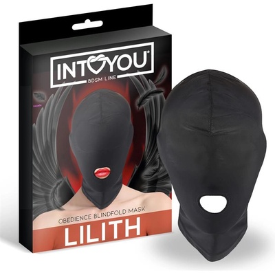 Intoyou bdsm line Intoyou lilith Инкогнито маска с отвор за устата черна