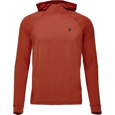 Black Diamond Мъжка блуза с дълъг ръкав Black diamond L/S Alpenglow Hoody Longsleeve - Burnt Sienna (016-5248-0511)