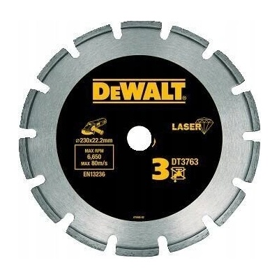 Dewalt Diamantový řezný kotouč 230 x 22,2 mm DT3763