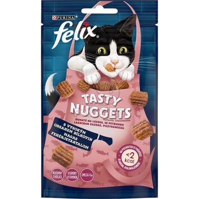 FELIX Felix Tasty Nuggets - сьомга, пъстърва 50 г