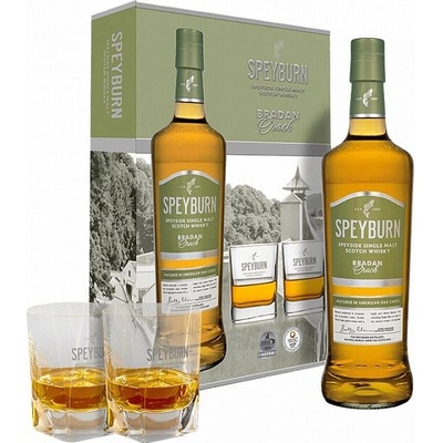 Speyburn Шотландско уиски Speyburn Bradan Orach 700ml 40% с 2 чаши