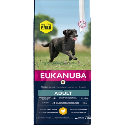 Eukanuba granuly Adult Large 18 kg
