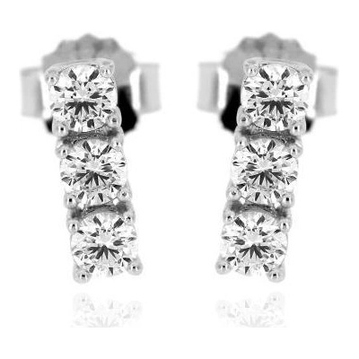 Zlatnictví U Kostela kamínkové náušnice na puzetu 8663