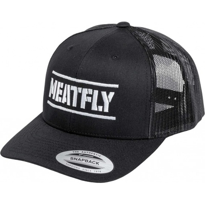 Meatfly Docker Trucker Black Černá