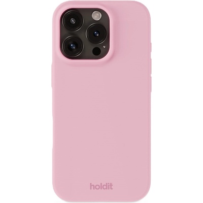 Holdit Калъф Holdit - Silicone, iPhone 16 Pro Max, розов (7330985165306)
