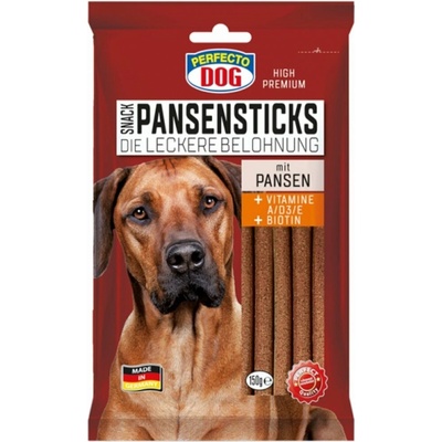Perfecto Dog Tyčinky pro psy s hovězí bachorem 15 x 150 g