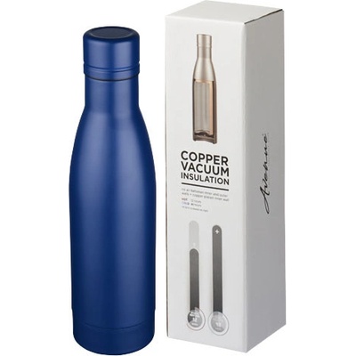 Vasa Měděná láhev s vakuovou izolací Modrá 500 ml