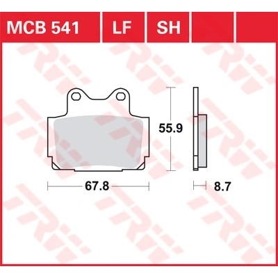 TRW MCB 541 SH (mcb541sh)