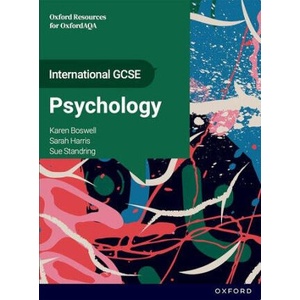 International GCSE Psychology: GCSE: Oxford Resources for OxfordAQA | Harris (ISBN: 9781382052696)