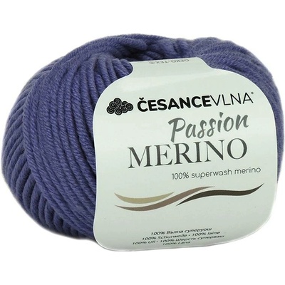100% Merino příze - Passion fialová