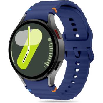 Tech-Protect Силиконова каишка за Samsung Galaxy Watch 4/5/5 Pro/6/7/FE от Tech-Protect Silicone Sport - Navy Blue (5906302313433)