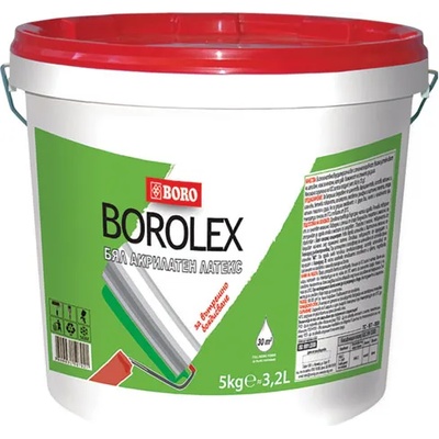 BORO БОРО ЛЕКС ЛАТЕКС БЯЛ 1.5кг. 0.9мл (2110000)