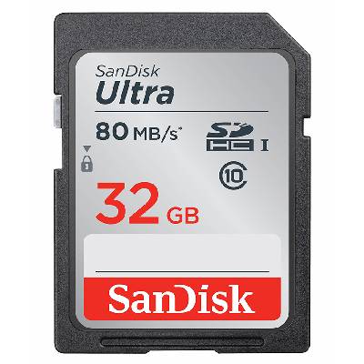 SanDisk Ultra SDHC 32 GB UHS-I SDSDUNC-032G-GN6IN